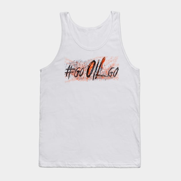 Go Oilers Go! Tank Top by aldomarano